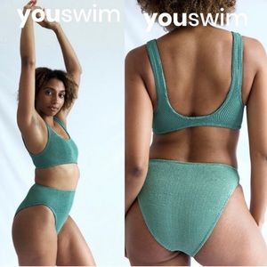 NWT Youswim SAGE Aplomb 2-piece high waist bikini